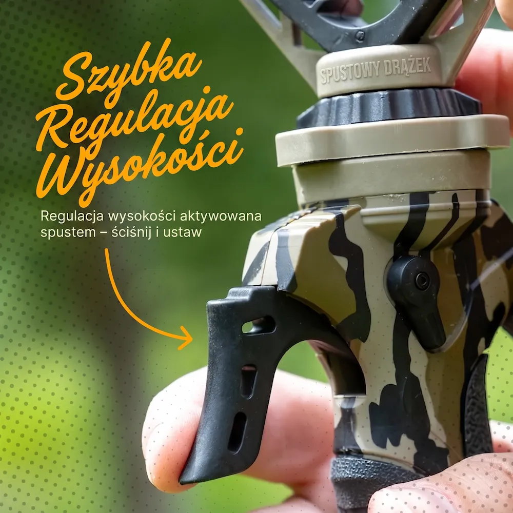 Spustowa regulacja wysokości gotowa na nagłe sytuacje